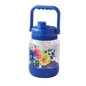 NEW! PIONEER WOMAN DELANEY TRITAN WATER JUG . LITERS/95.69 OUNCES